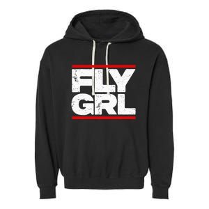 Fly Grl Survival Of The Thickest Mavis Beamont Garment-Dyed Fleece Hoodie