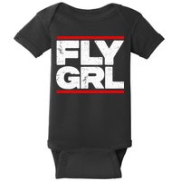 Fly Grl Survival Of The Thickest Mavis Beamont Baby Bodysuit