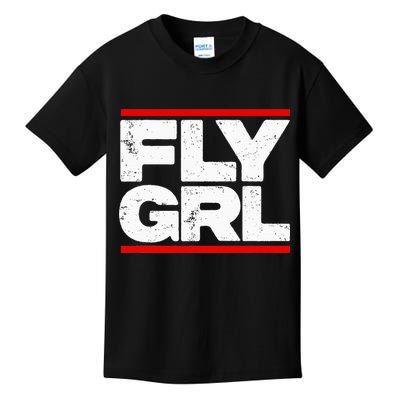 Fly Grl Survival Of The Thickest Mavis Beamont Kids T-Shirt