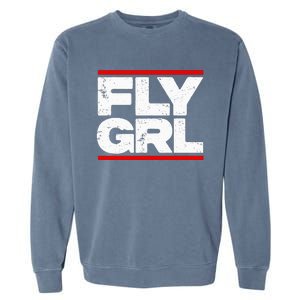 Fly Grl Survival Of The Thickest Mavis Beamont Garment-Dyed Sweatshirt