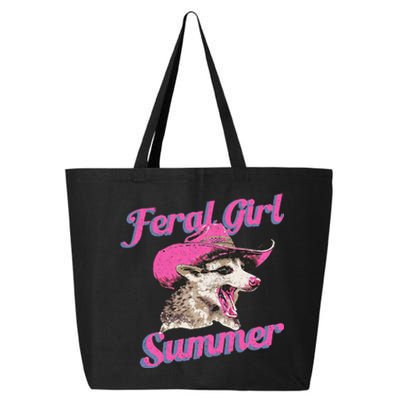 Feral Girl Summer Retro Possum 25L Jumbo Tote