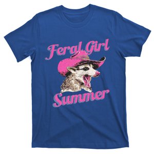 Feral Girl Summer Retro Possum T-Shirt