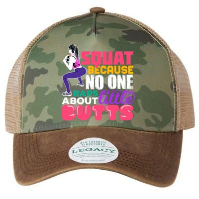 Fitness Gift Squats Because No One Raps About Little Butts Great Gift Legacy Tie Dye Trucker Hat