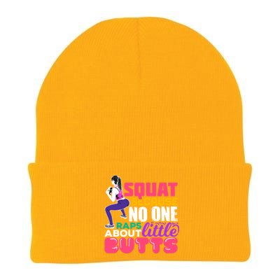 Fitness Gift Squats Because No One Raps About Little Butts Great Gift Knit Cap Winter Beanie