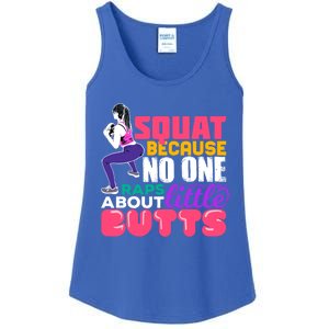 Fitness Gift Squats Because No One Raps About Little Butts Great Gift Ladies Essential Tank