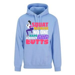 Fitness Gift Squats Because No One Raps About Little Butts Great Gift Unisex Surf Hoodie