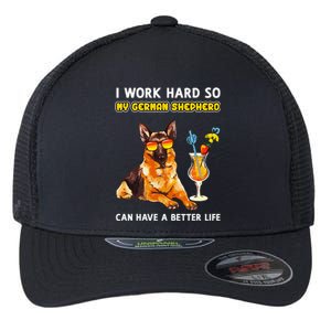 Funny German Shepherd Gifts German Shepherd Lover Flexfit Unipanel Trucker Cap