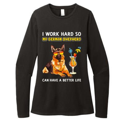 Funny German Shepherd Gifts German Shepherd Lover Womens CVC Long Sleeve Shirt