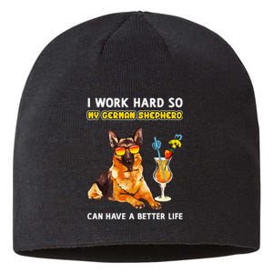 Funny German Shepherd Gifts German Shepherd Lover Sustainable Beanie