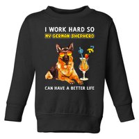 Funny German Shepherd Gifts German Shepherd Lover Toddler Sweatshirt