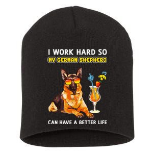 Funny German Shepherd Gifts German Shepherd Lover Short Acrylic Beanie