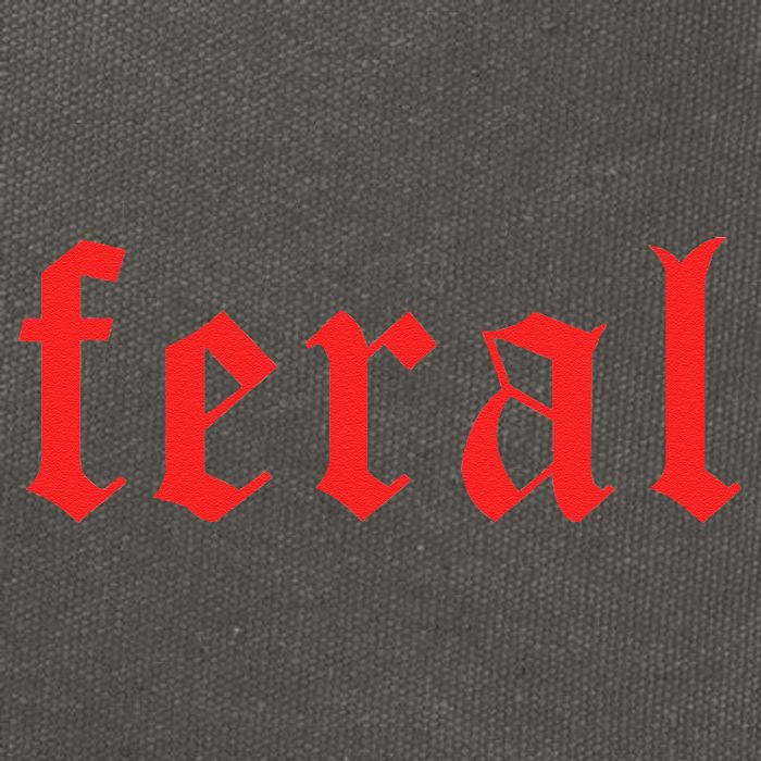 Feral Girl Summer Cotton Canvas Backpack