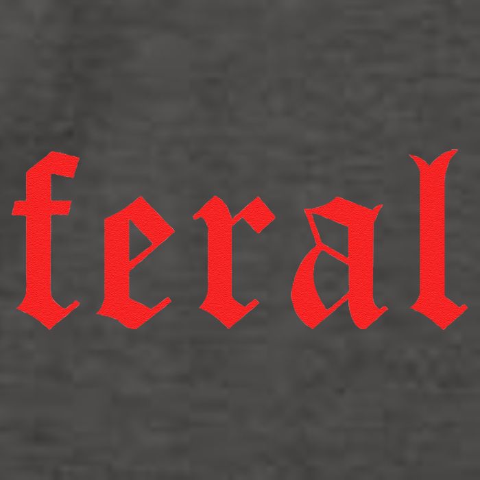 Feral Girl Summer Vector Backpack