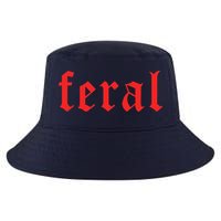 Feral Girl Summer Cool Comfort Performance Bucket Hat