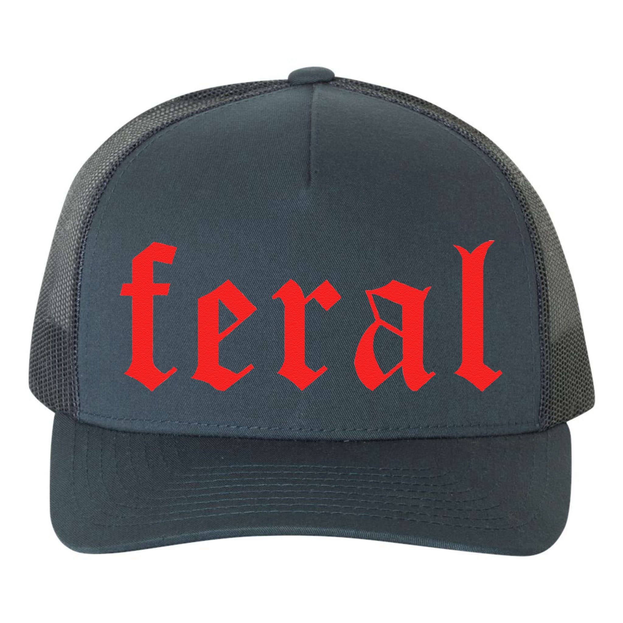 Feral Girl Summer Yupoong Adult 5-Panel Trucker Hat