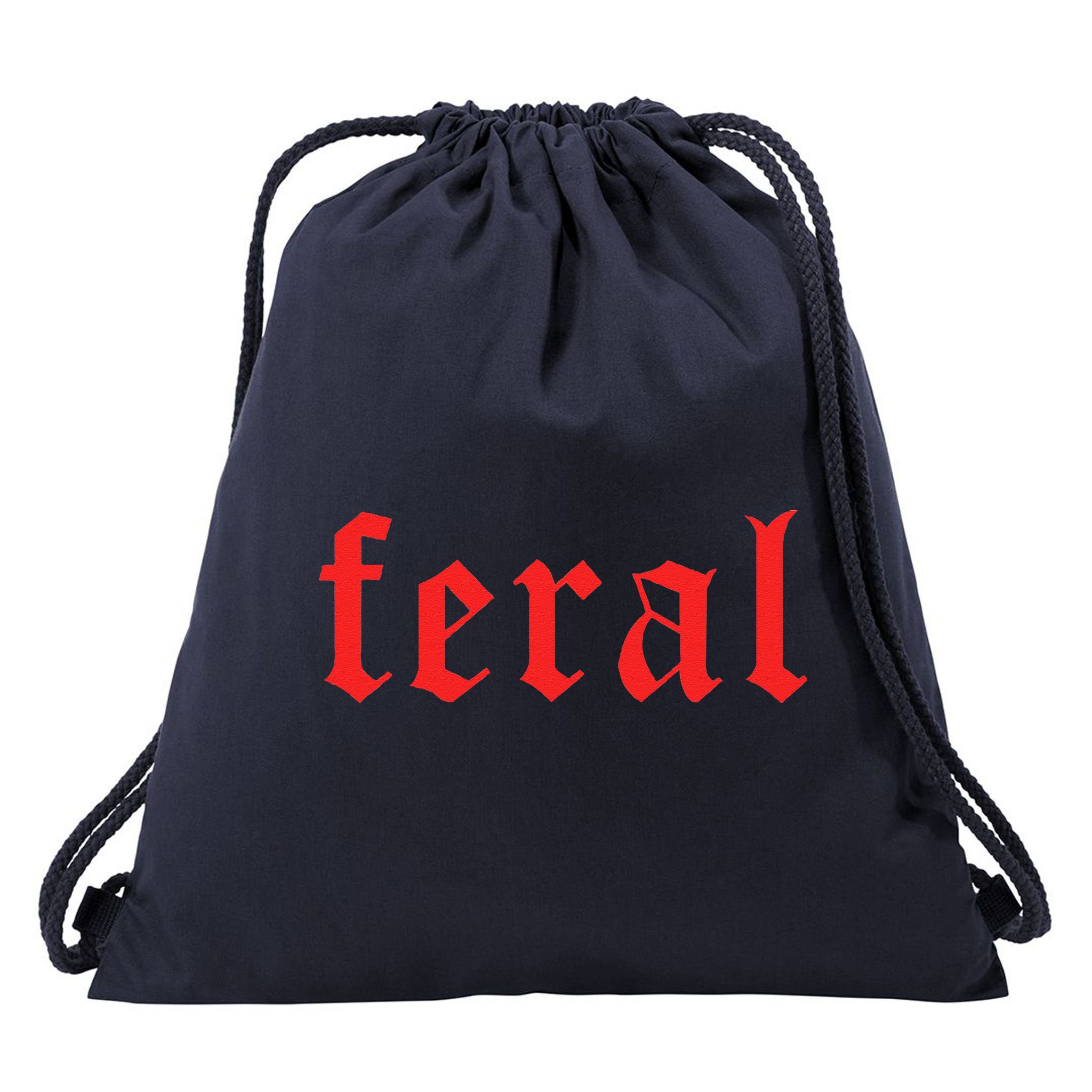 Feral Girl Summer Drawstring Bag
