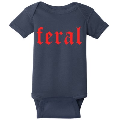 Feral Girl Summer Baby Bodysuit