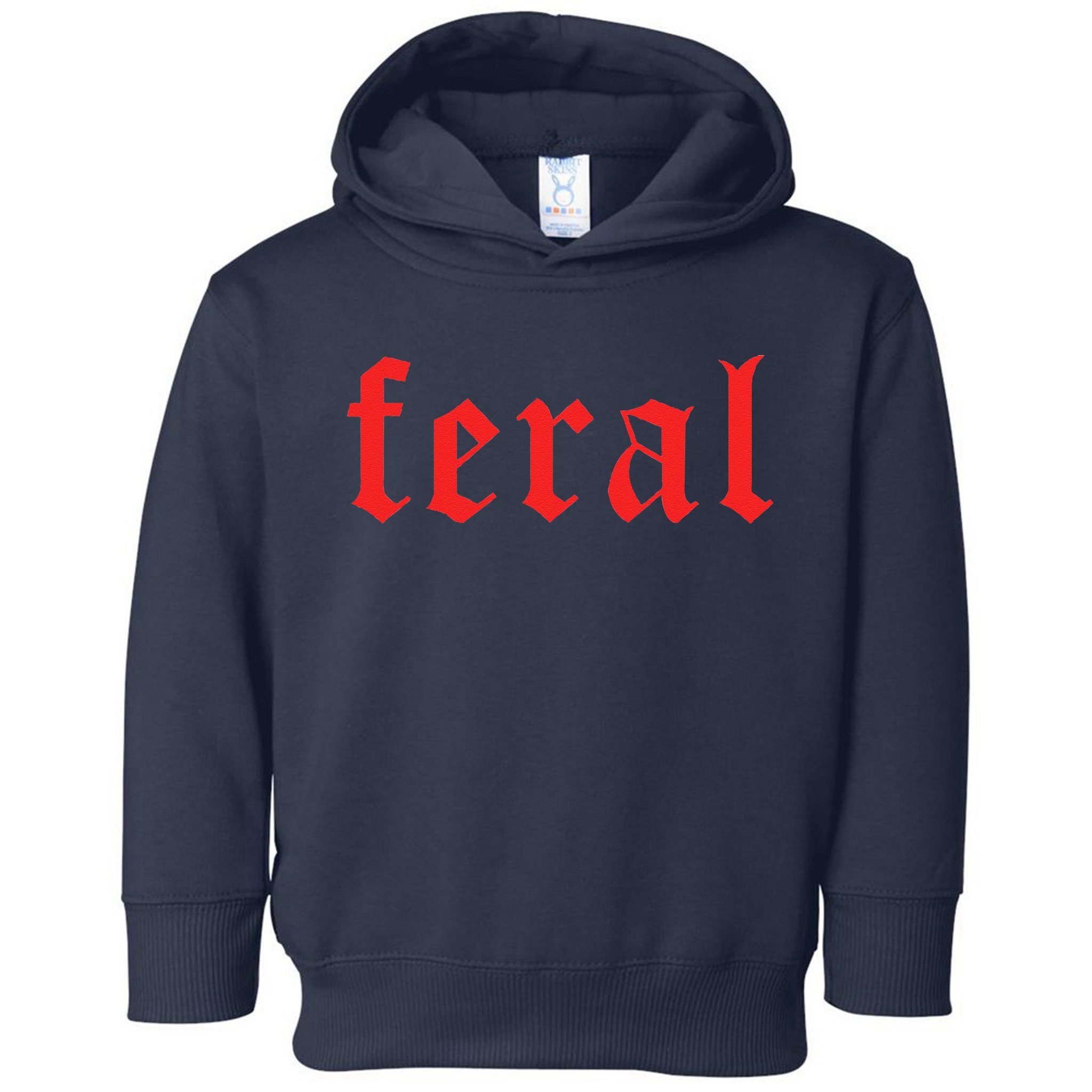 Feral Girl Summer Toddler Hoodie