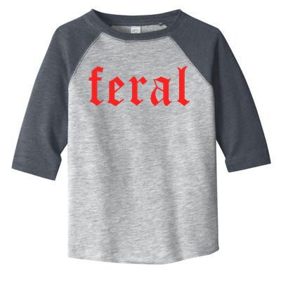 Feral Girl Summer Toddler Fine Jersey T-Shirt