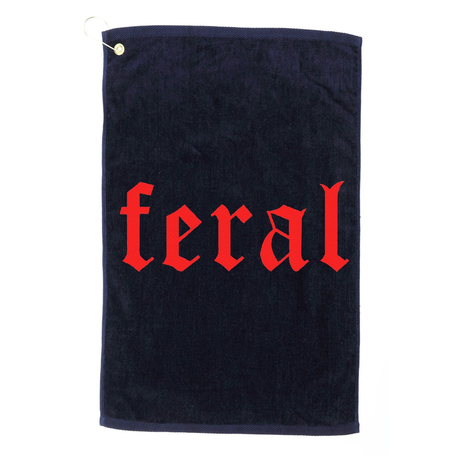 Feral Girl Summer Golf Towel