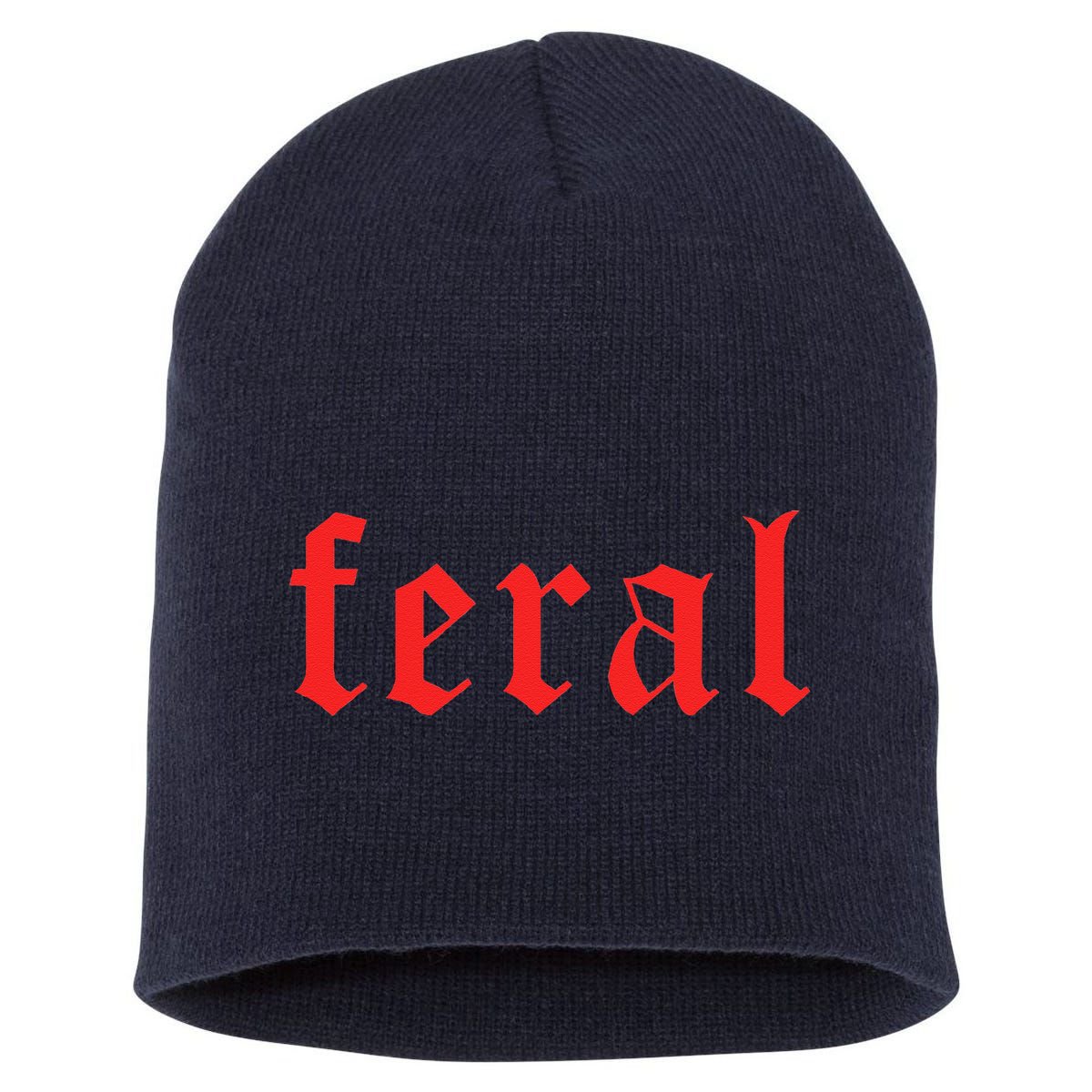 Feral Girl Summer Short Acrylic Beanie