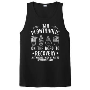 Funny Gardening Succulent Plants Lover IM A Plantaholic PosiCharge Competitor Tank