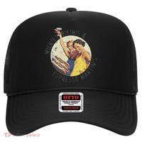 Fun Girl Summer Essentials Wienies Bikinis Espresso Martinis High Crown Mesh Back Trucker Hat