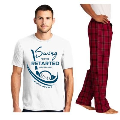 Funny Golf Sayings Swing For The Retarded Pajama Set