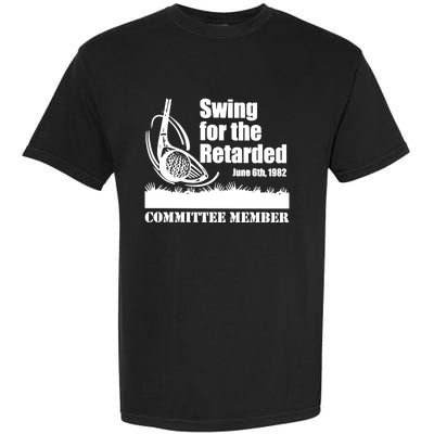 Funny Golf Swing For The Retarded June 6th 1982 Garment-Dyed Heavyweight T-Shirt