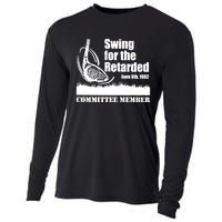 Funny Golf Swing For The Retarded June 6th 1982 Cooling Performance Long Sleeve Crew