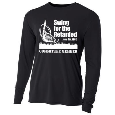 Funny Golf Swing For The Retarded June 6th 1982 Cooling Performance Long Sleeve Crew