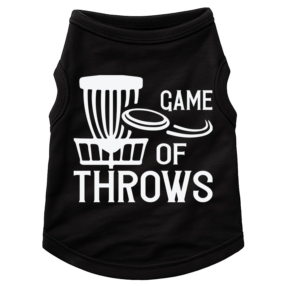 Frisbee Golf Shirt Game Of Throws Disc Golf Doggie Tank