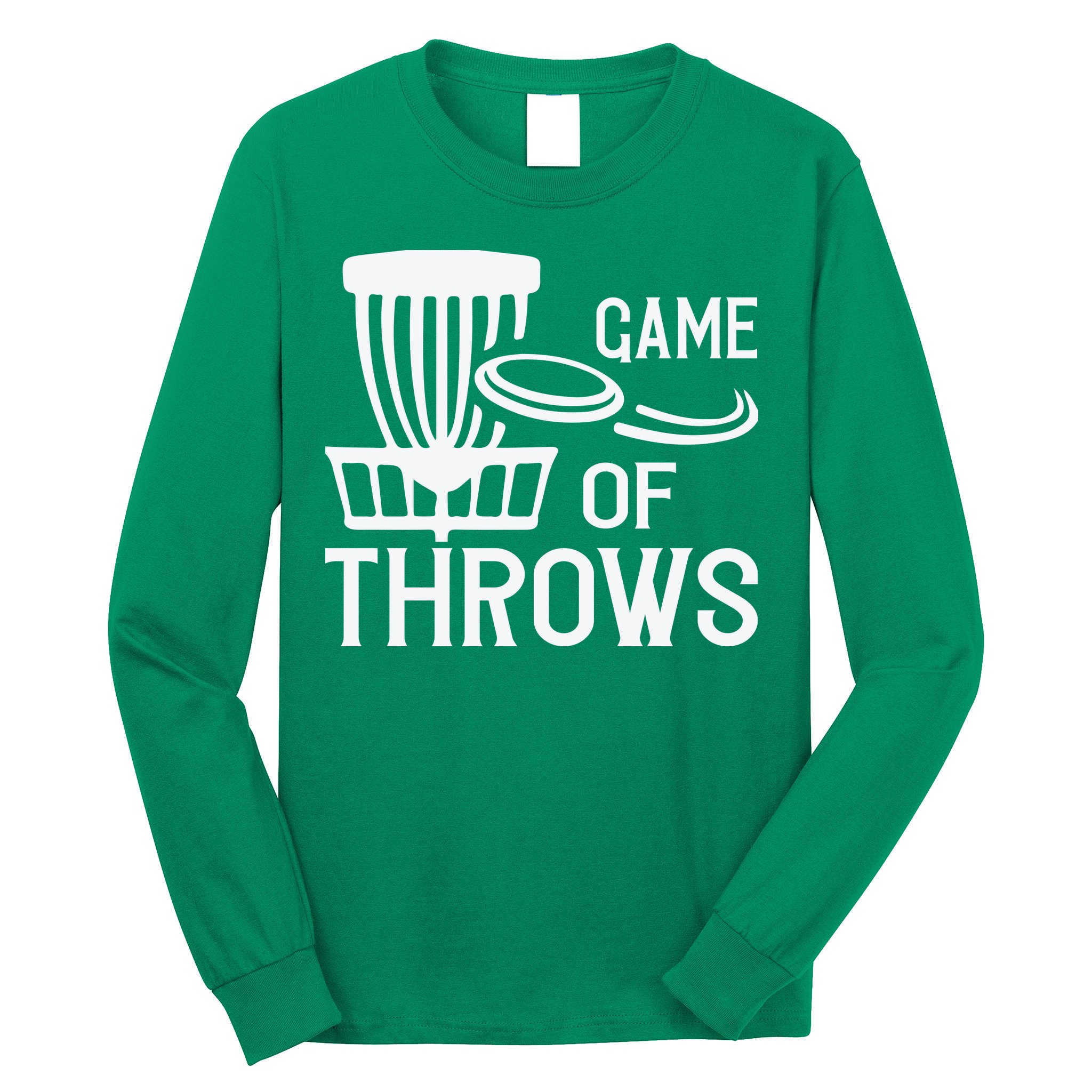 Frisbee Golf Shirt Game Of Throws Disc Golf Long Sleeve Shirt