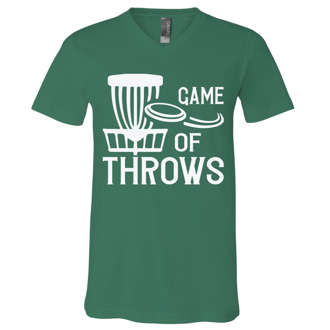Frisbee Golf Shirt Game Of Throws Disc Golf V-Neck T-Shirt