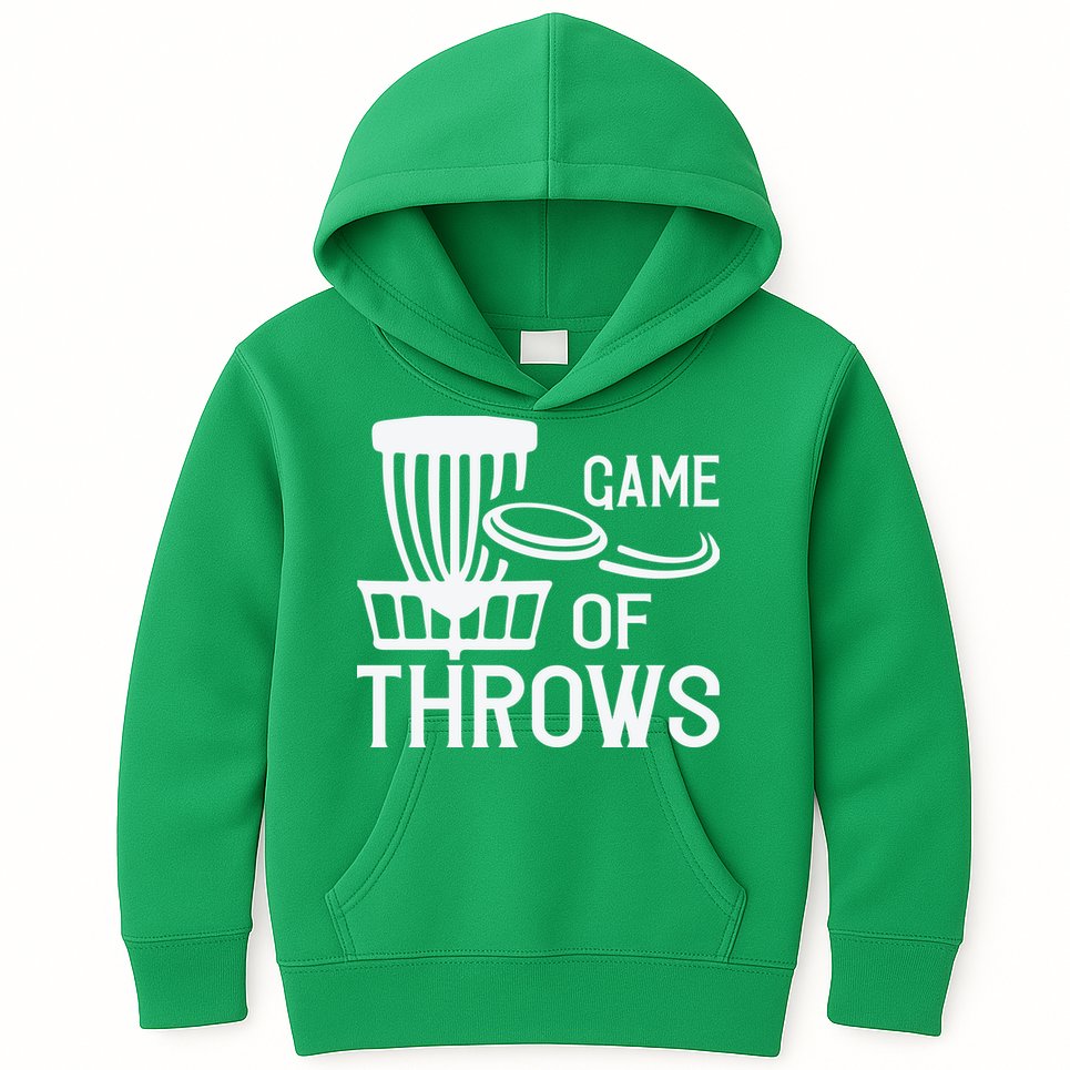 Frisbee Golf Shirt Game Of Throws Disc Golf Kids Hoodie