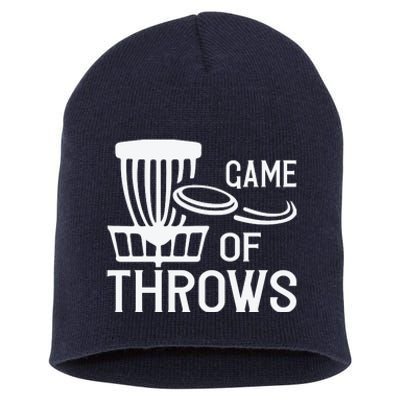 Frisbee Golf Shirt Game Of Throws Disc Golf Short Acrylic Beanie