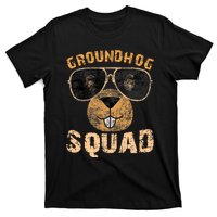 Funny Groundhog Squad Happy Groundhog Day 2024 T-Shirt