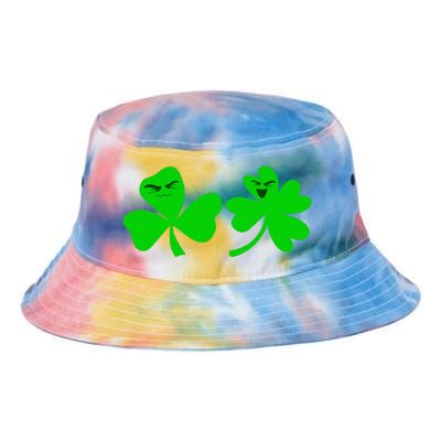 Funny Green Shamrock Clover Irish Lucky St Patrick's Day Tie Dye Newport Bucket Hat