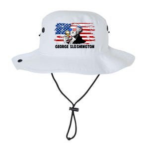 Funny George Sloshington USA American Flag Legacy Cool Fit Booney Bucket Hat