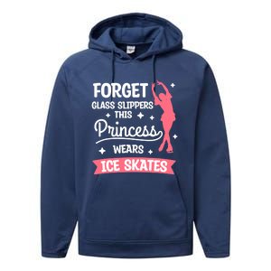 Forget Glass Slippers This Princess Wears Ice Skates Skating Performance Fleece Hoodie