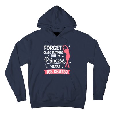 Forget Glass Slippers This Princess Wears Ice Skates Skating Hoodie