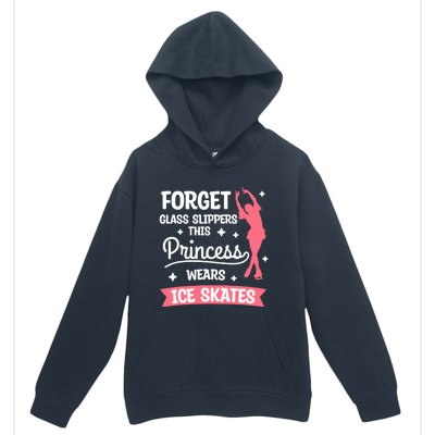 Forget Glass Slippers This Princess Wears Ice Skates Skating Urban Pullover Hoodie