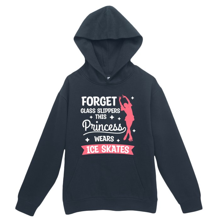 Forget Glass Slippers This Princess Wears Ice Skates Skating Urban Pullover Hoodie