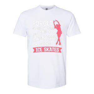 Forget Glass Slippers This Princess Wears Ice Skates Skating Softstyle CVC T-Shirt