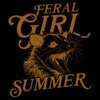 Feral Girl Summer Funny Impact Tech Backpack