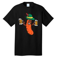 Funny German Sausage Oktoberfest Wurst Bavarian Tall T-Shirt