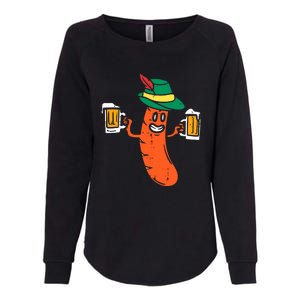 Funny German Sausage Oktoberfest Wurst Bavarian Womens California Wash Sweatshirt