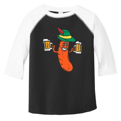 Funny German Sausage Oktoberfest Wurst Bavarian Toddler Fine Jersey T-Shirt