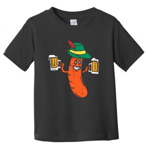 Funny German Sausage Oktoberfest Wurst Bavarian Toddler T-Shirt