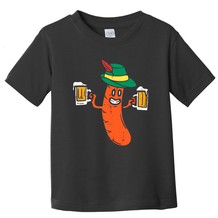 Funny German Sausage Oktoberfest Wurst Bavarian Toddler T-Shirt